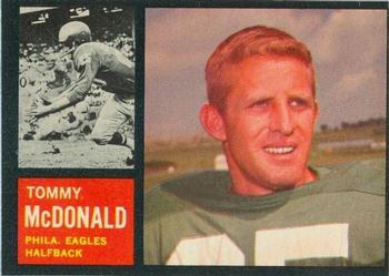 1962 Topps #116 Tommy McDonald Front