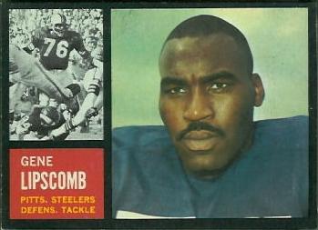 1962 Topps #133 Gene Lipscomb Front
