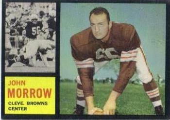 1962 Topps #31 John Morrow Front