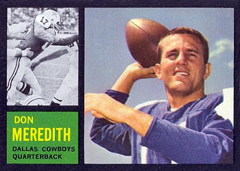 1962 Topps #39 Don Meredith Front