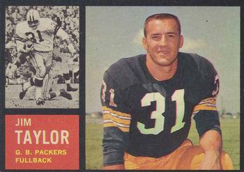 1962 Topps #66 Jim Taylor Front