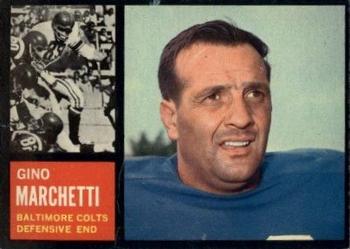 1962 Topps #8 Gino Marchetti Front