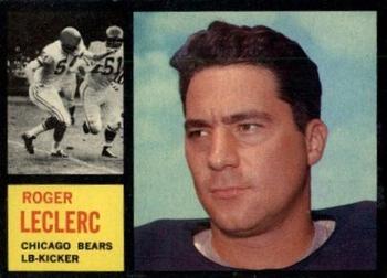 1962 Topps #19 Roger LeClerc Front