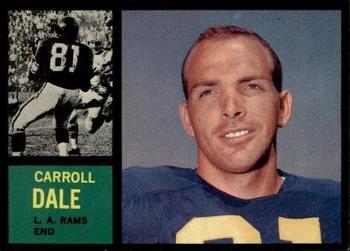 1962 Topps #82 Carroll Dale Front