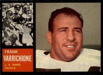 1962 Topps #83 Frank Varrichione Front