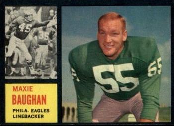 1962 Topps #124 Maxie Baughan Front