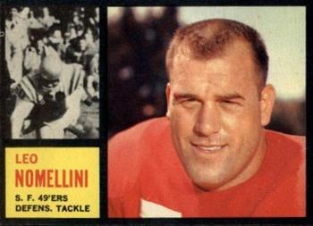 1962 Topps #159 Leo Nomellini Front