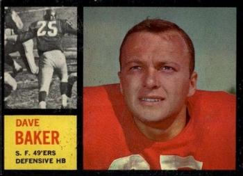 1962 Topps #162 Dave Baker Front