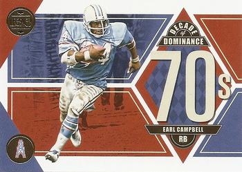 2022 Panini Legacy - Decade of Dominance #DD-2 Earl Campbell Front