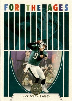 2022 Panini Legacy - For the Ages #FA-20 Nick Foles Front