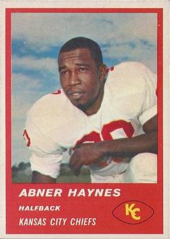 1963 Fleer #48b Abner Haynes Front