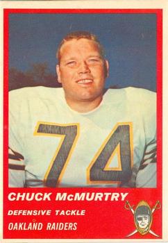 1963 Fleer #66 Chuck McMurtry Front