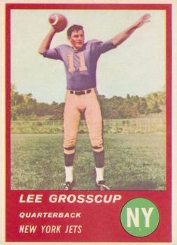 1963 Fleer #13 Lee Grosscup Front