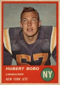 1963 Fleer #21 Hubert Bobo Front