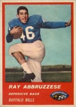 1963 Fleer #31 Ray Abruzzese Front