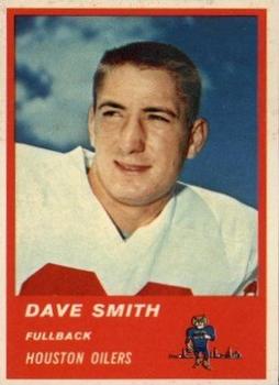 1963 Fleer #35 Dave Smith Front