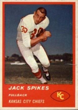 1963 Fleer #46 Jack Spikes Front
