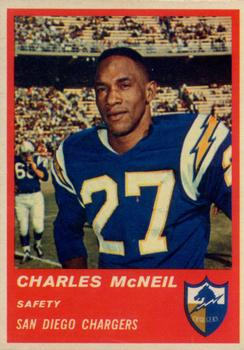 1963 Fleer #74 Charles McNeil Front