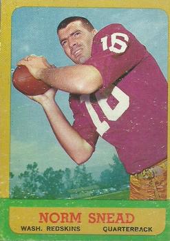 1963 Topps #158 Norm Snead Front