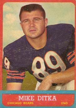 1963 Topps #62 Mike Ditka Front