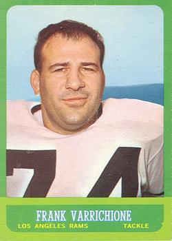 1963 Topps #42 Frank Varrichione Front