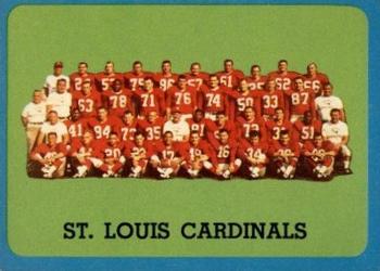 1963 Topps #157 St. Louis Cardinals Front