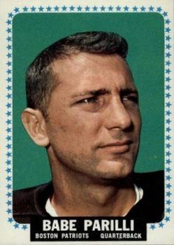 1964 Topps #17 Babe Parilli Front