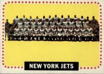 1964 Topps #131 Jets Team Front