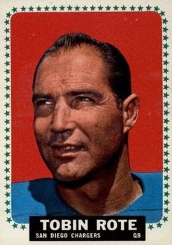 1964 Topps #171 Tobin Rote Front