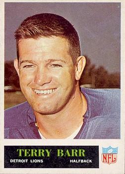 1965 Philadelphia #58 Terry Barr Front