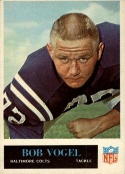 1965 Philadelphia #13 Bob Vogel Front