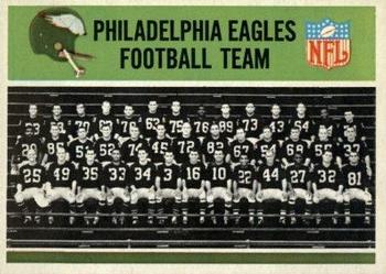 1965 Philadelphia #127 Philadelphia Eagles Front
