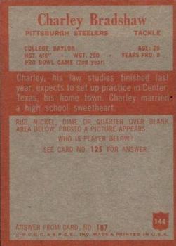 1965 Philadelphia #144 Charley Bradshaw Back