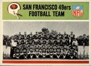 1965 Philadelphia #169 San Francisco 49ers Front