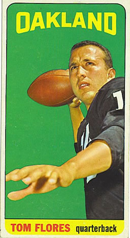 1965 Topps #139 Tom Flores Front