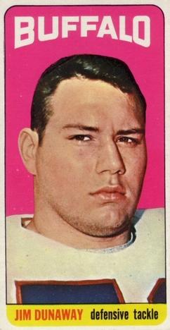 1965 Topps #29 Jim Dunaway Front