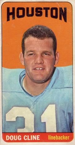 1965 Topps #72 Doug Cline Front
