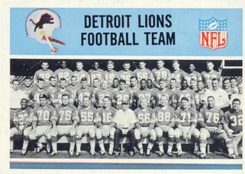 1966 Philadelphia #66 Detroit Lions Front