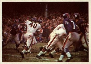 1966 Philadelphia #39 Bears vs Giants Front