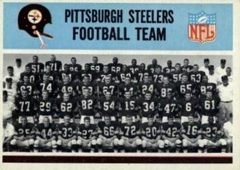 1966 Philadelphia #144 Pittsburgh Steelers Front