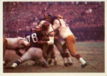 1966 Philadelphia #195 Redskins vs Giants Front