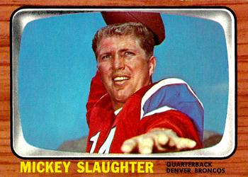 1966 Topps #43 Mickey Slaughter Front