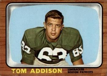 1966 Topps #1 Tom Addison Front
