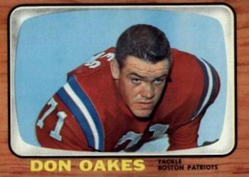 1966 Topps #11 Don Oakes Front