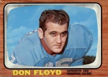 1966 Topps #54 Don Floyd Front