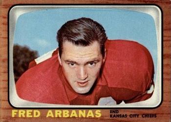 1966 Topps #62 Fred Arbanas Front
