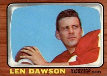 1966 Topps #67 Len Dawson Front