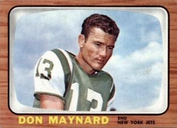 1966 Topps #95 Don Maynard Front