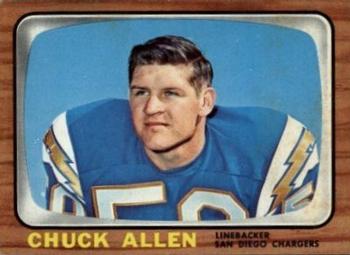1966 Topps #118 Chuck Allen Front