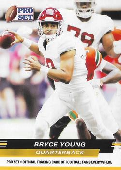 2022 Pro Set Draft - Gold #PS-01 Bryce Young Front